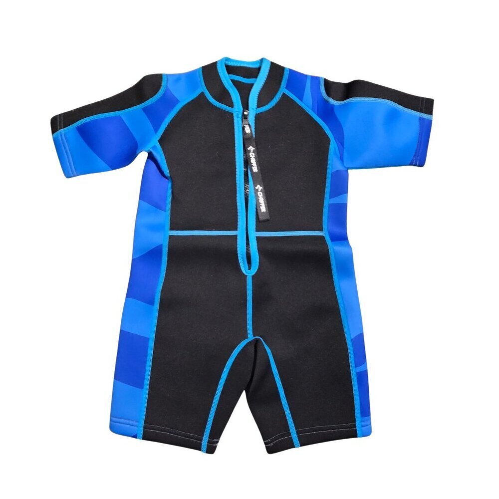 NWOT | Blue | Chriffer | 2mm Neoprene Shorty Wetsuit | Boys Size Small
